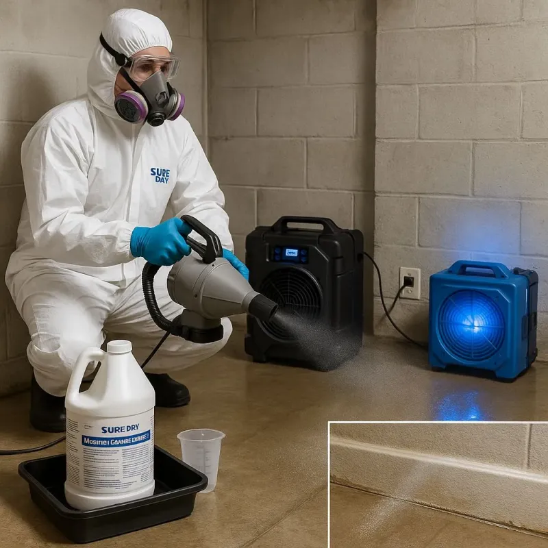 Sanitization and Odor Removal process in Shelbyville, TN