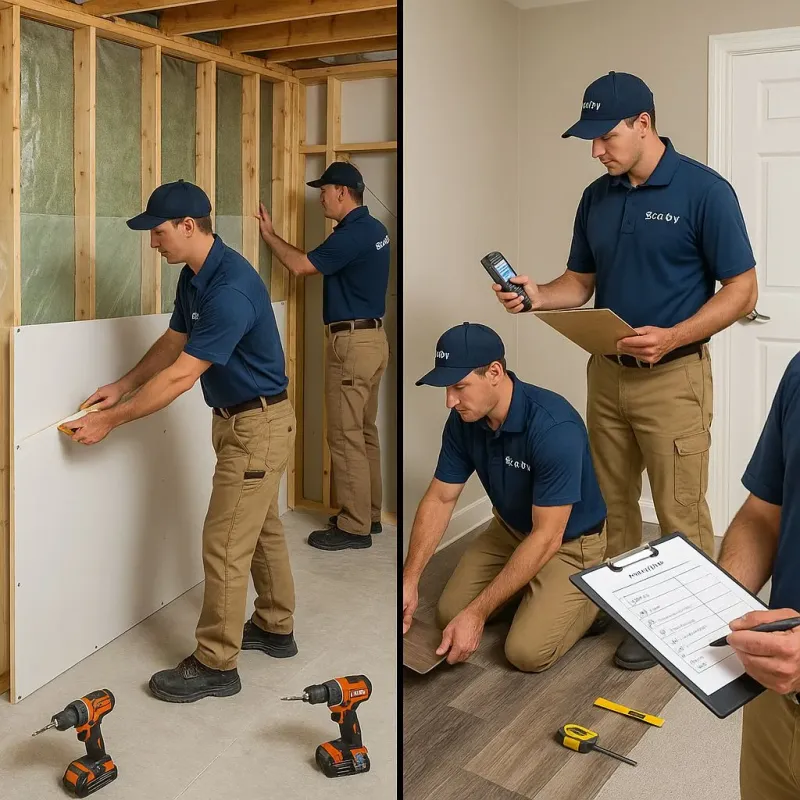 Repairs and Reconstruction process in Shelbyville, TN